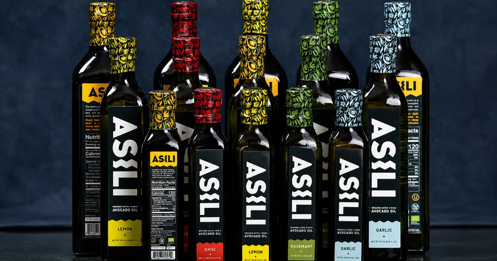 Asili organic extra virgin avocado oil bottles